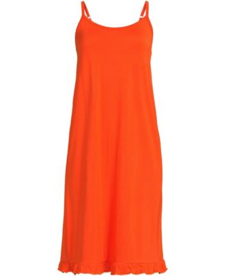 Women's Petite Cooling Knee Length Slip Nightgown