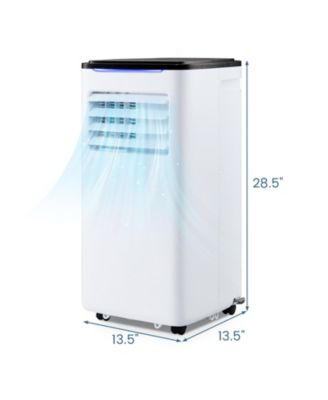 10000 BTU(Ashrae) Portable Air Conditioner with 3 Modes