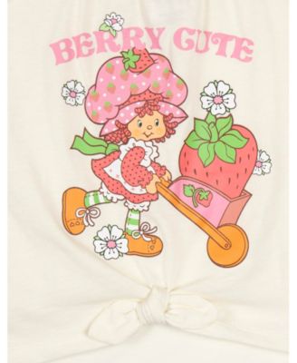 Square Neck T-Shirt and Skirt Outfit Set