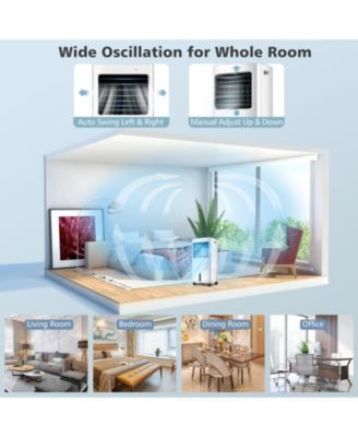 3-in-1 Evaporative Portable Air Cooler Fan with Remote Control