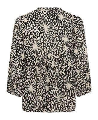 Women's Tropic Mix Print Tunic Blouse
