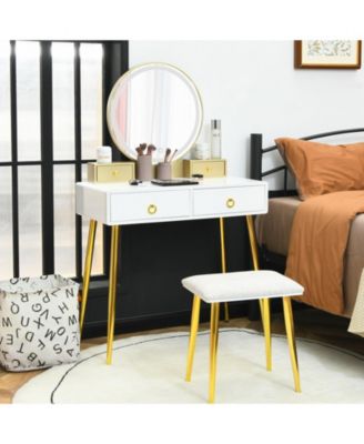 Vanity Table Set with Mirror