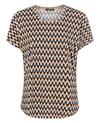 Women's Waved Striped T-Shirt