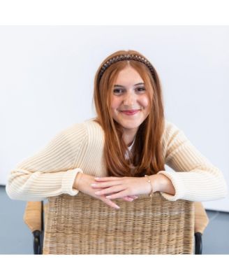 Thin Wavy Headband Set - Brown Shades