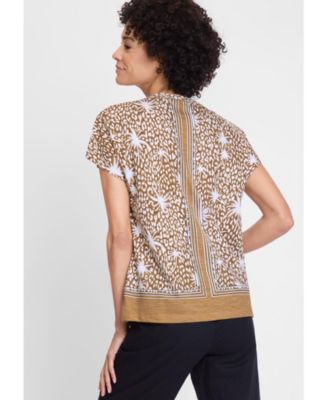 Women's Tropic Mix Print T-Shirt