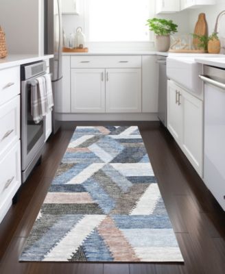 Chantille Machine Washable ACN1241 2'3"x7'6" Runner Area Rug