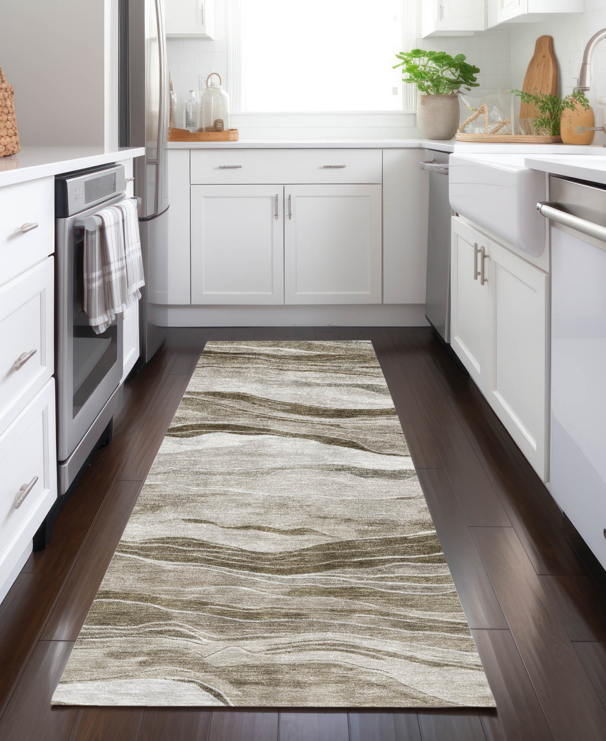 Addison Chantille Machine Washable Acn1247 2'3"x7'6" Runner Area Rug