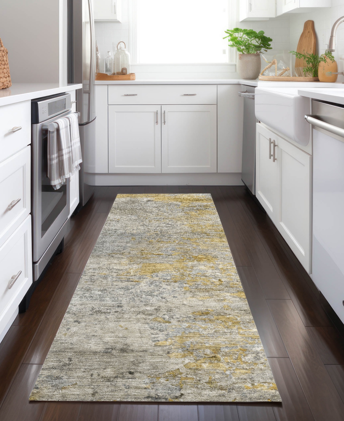 Addison Chantille Machine Washable Acn1297 2'3"x7'6" Runner Area Rug