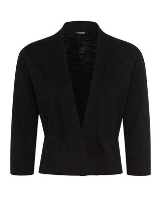 Women's Cropped Cardigan with Waist Tie