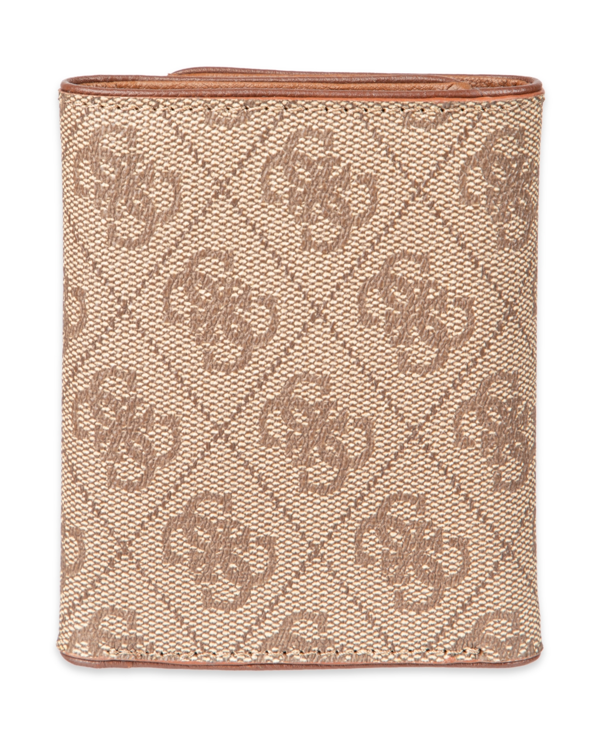 Guess Men's Rfid Quatro G Trifold Wallet In Brown