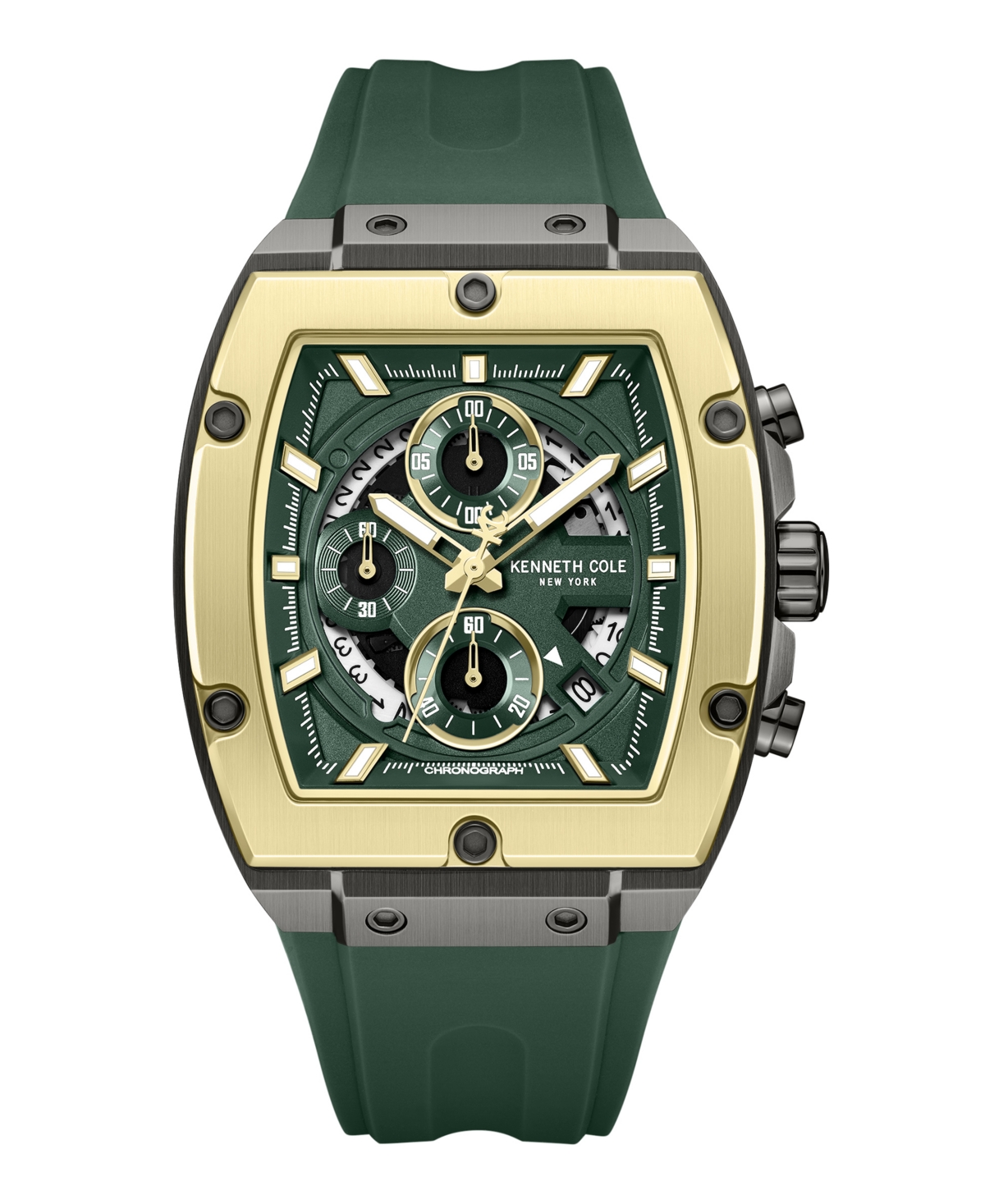 Men's Chronograph Watch, 41mm - Green