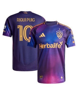 adidas - Men's Riqui Puig Navy LA Galaxy 2025 RIZON Authentic Player Jersey