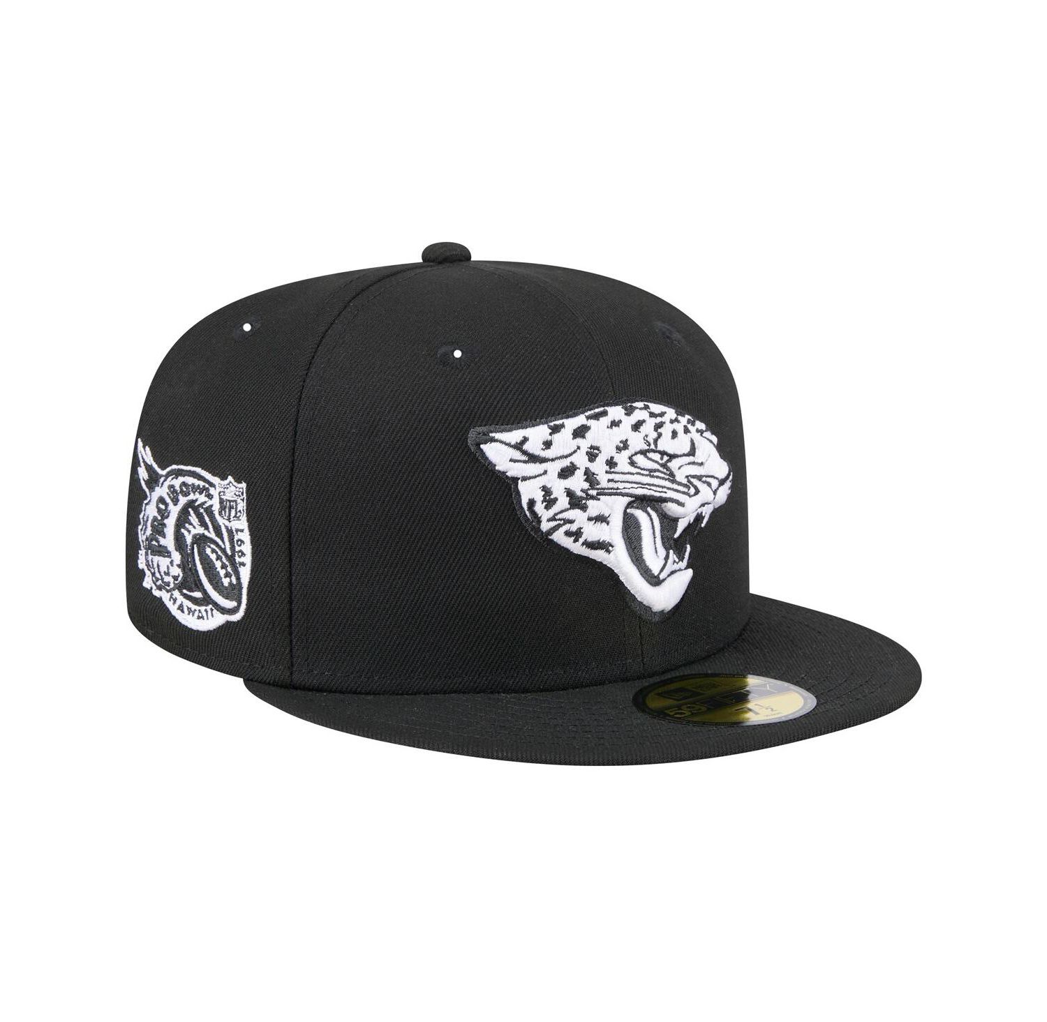 Men's Black Jacksonville Jaguars Main Patch 59FIFTY Fitted Hat