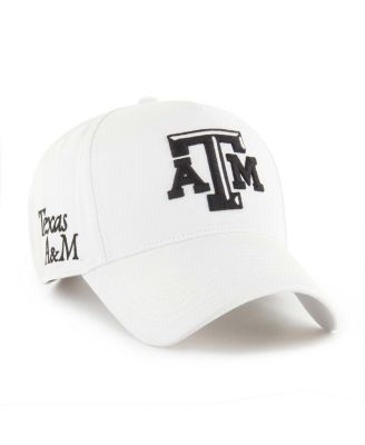 '47 Brand - Mens White Texas A&M Aggies Foundation Offside Adjustable Hat