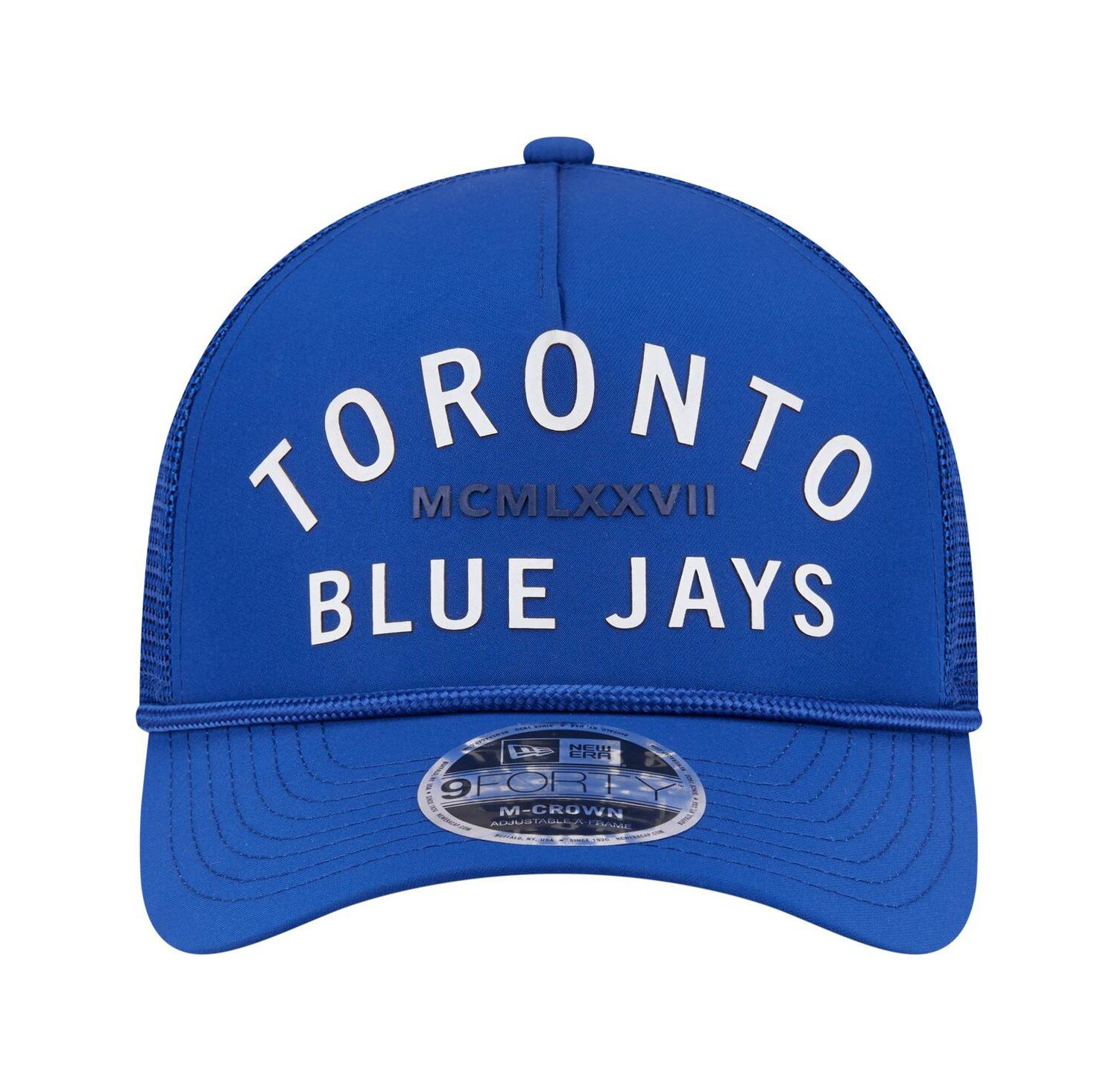 Men's Royal Toronto Blue Jays Minimalist 9FORTY A-Frame Adjustable Hat