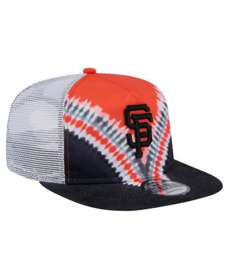 Men's San Francisco Giants Tie-Dye Golfer Trucker Adjustable Hat