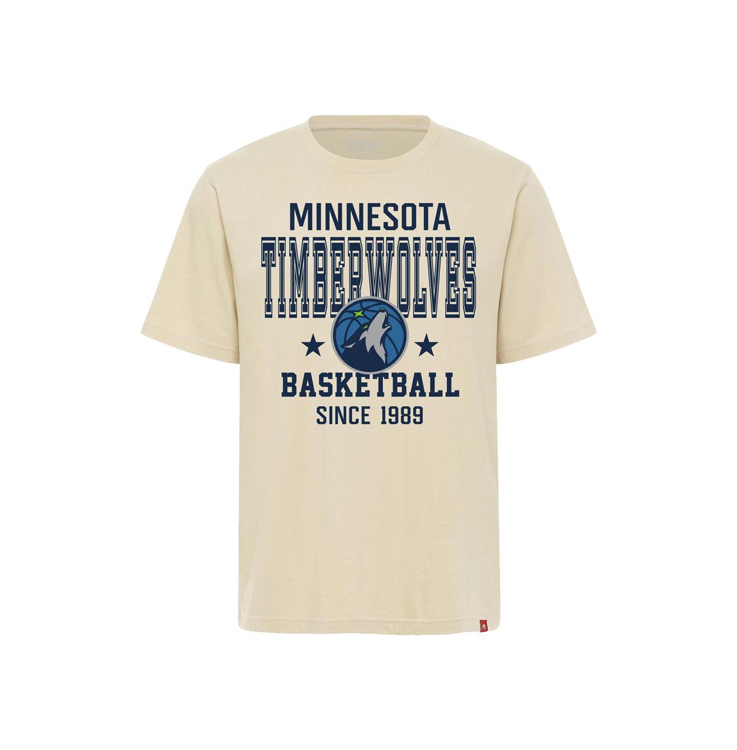 Футболка Sportiqe Cream Minnesota Timberwolves Duke Premium — фото 2