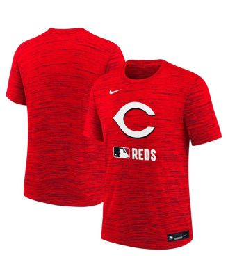 Nike - Big Boys and Girls Red Cincinnati Reds Authentic Collection Velocity Performance T-Shirt