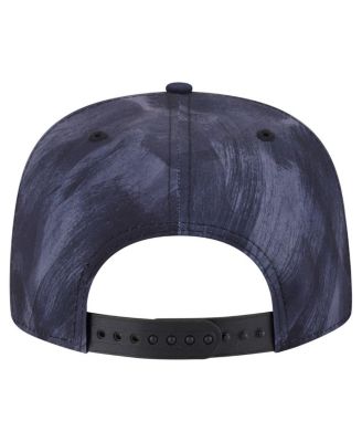 Men's Navy Detroit Tigers Printed Golfer Snapback Hat