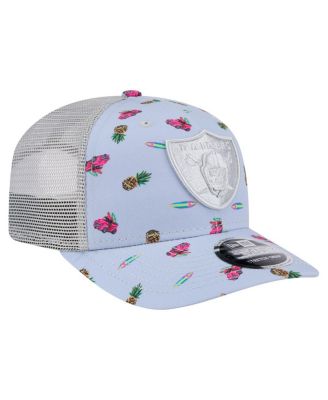 Men's Light Blue Las Vegas Raiders Adventure Surfboard 9SEVENTY Adjustable Hat