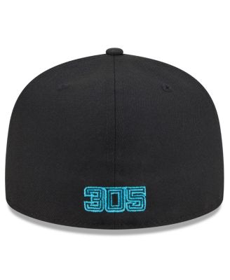 Men's Black Miami Marlins 2025 City Connect 59FIFTY Fitted Hat