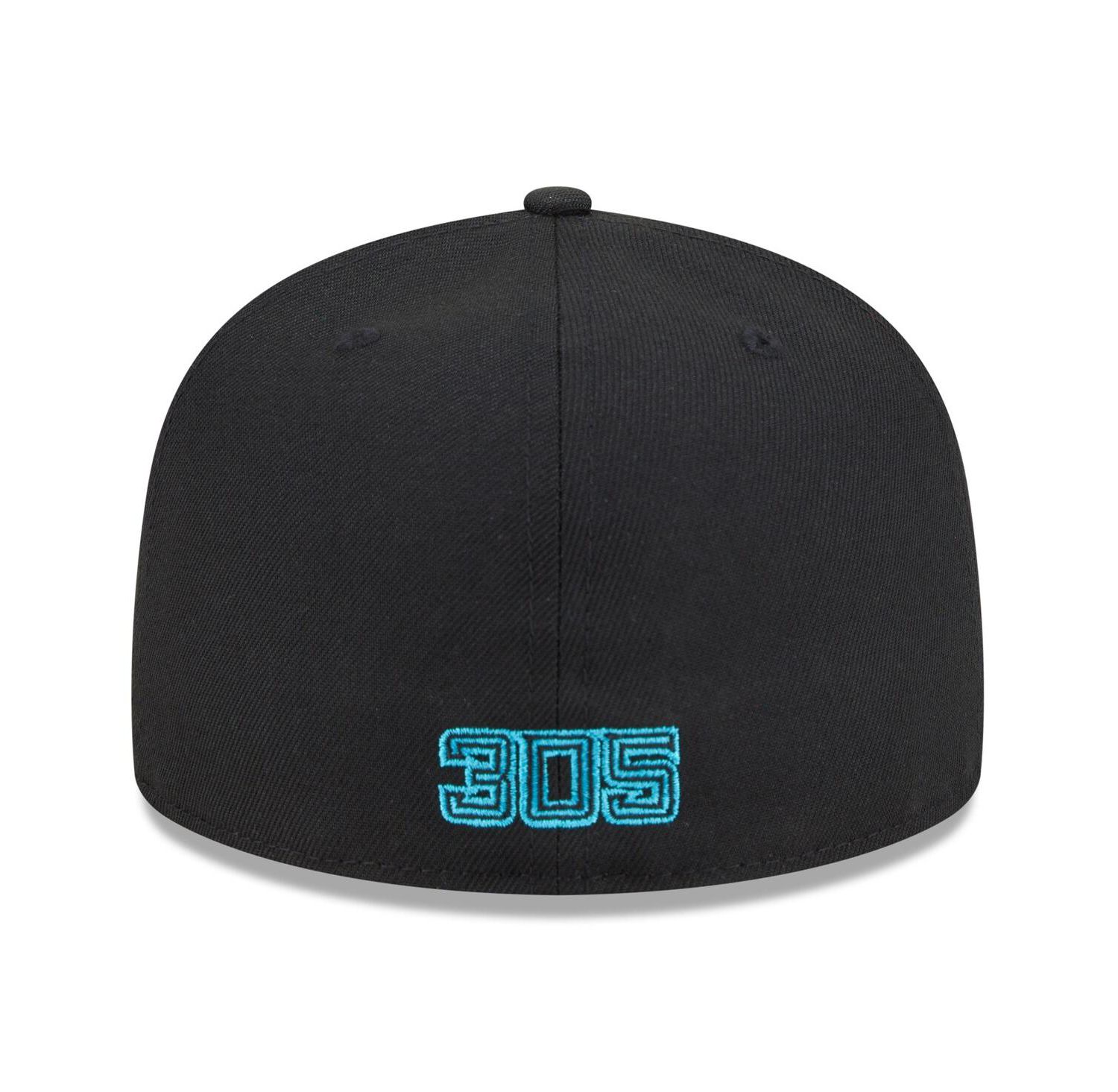 Men's Black Miami Marlins 2025 City Connect 59FIFTY Fitted Hat