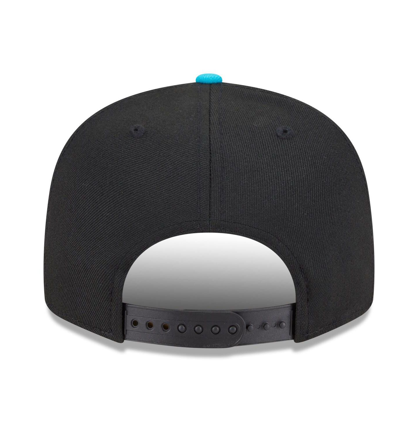 Мужская кепка New Era Black/Pink Miami Marlins 2025 City Connect 9FIFTY Snapback Hat — фото 4