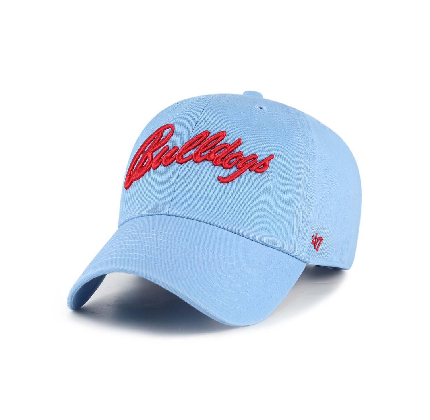 Men's Light Blue Fresno State Bulldogs Vault Clean Up Adjustable Hat