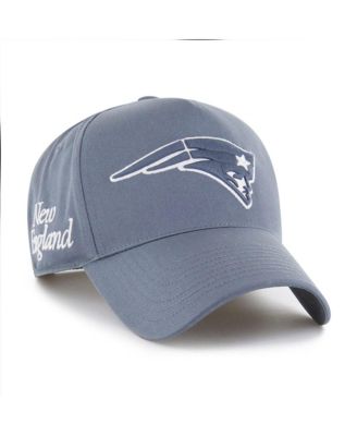'47 Brand - Mens Gray New England Patriots Foundation Offside Adjustable Hat