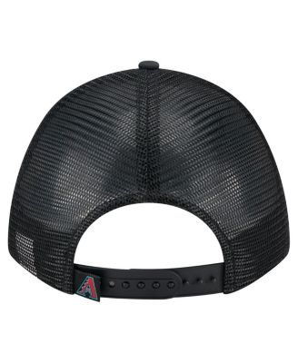 Men's Black Arizona Diamondbacks Minimalist 9FORTY A-Frame Adjustable Hat