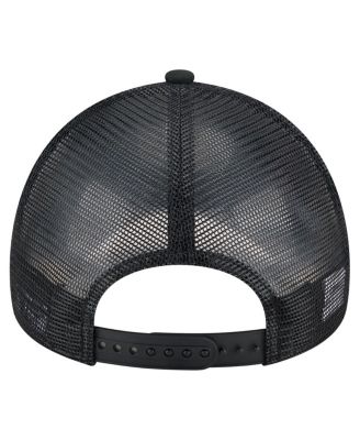 Men's Black Chicago White Sox Bleached A-Frame 9FORTY Adjustable Hat