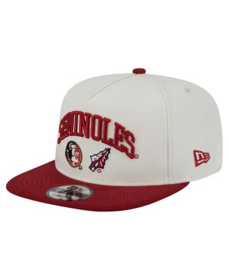 New Era - Men's White Florida State Seminoles Collegiate 9FIFTY A-Frame Snapback Hat