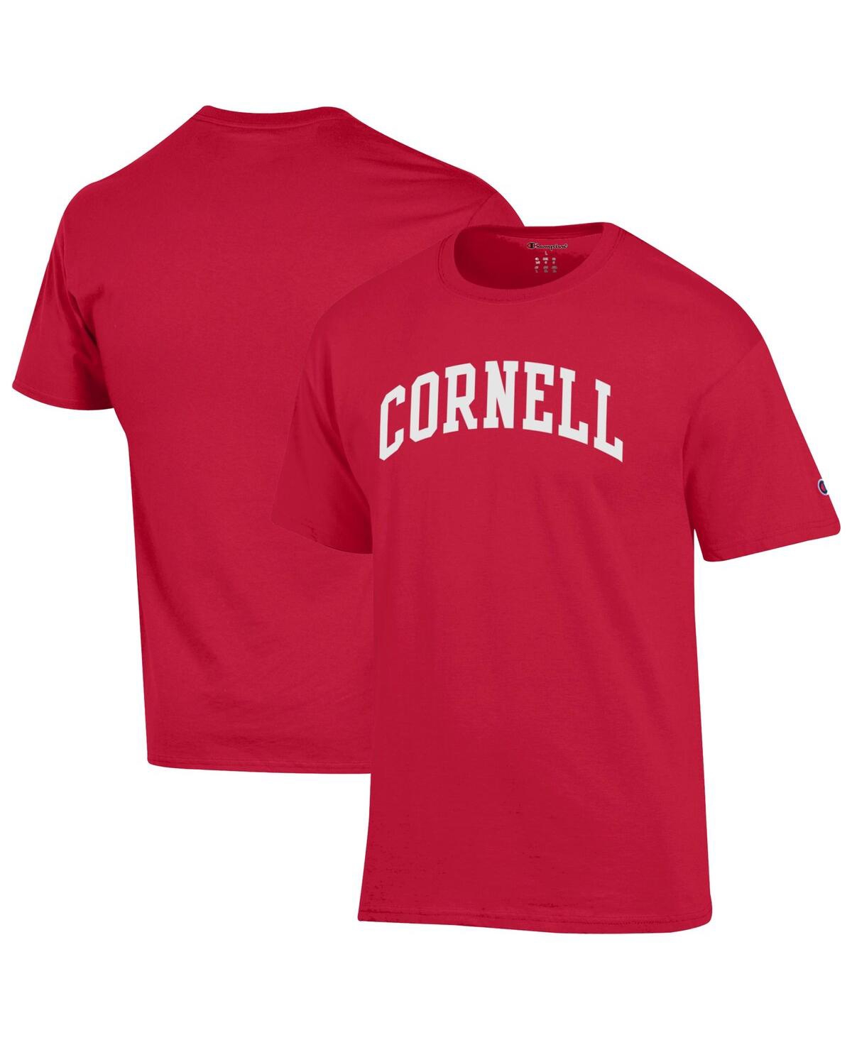 Men's Red Cornell Big Red Basic Arch T-Shirt - Red