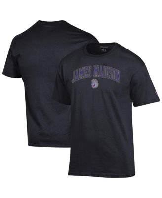 Champion - Men's Black James Madison Dukes Arched Logo T-Shirt