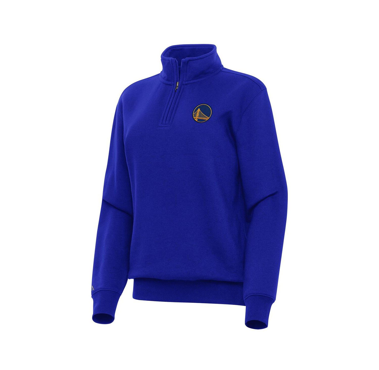 Women's Royal Golden State Warriors Victory Quarter-Zip Sweatshirt