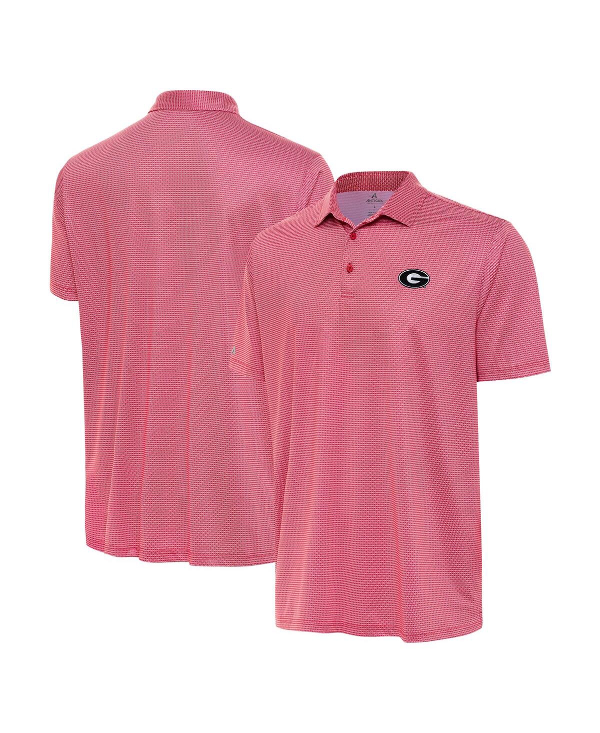 Men's Red Georgia Bulldogs Rings Polo Shirt - Red