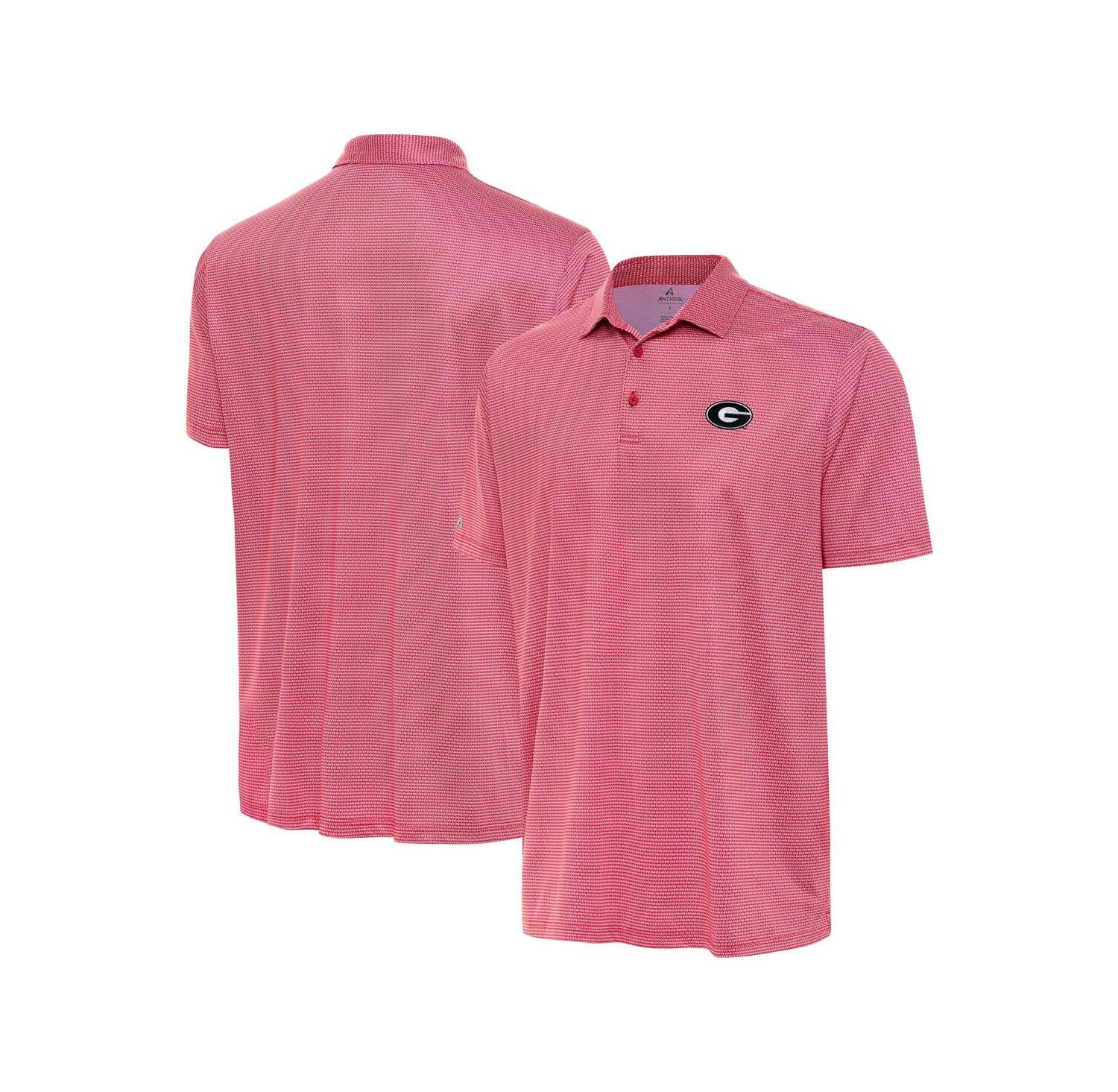 Men's Red Georgia Bulldogs Rings Polo Shirt