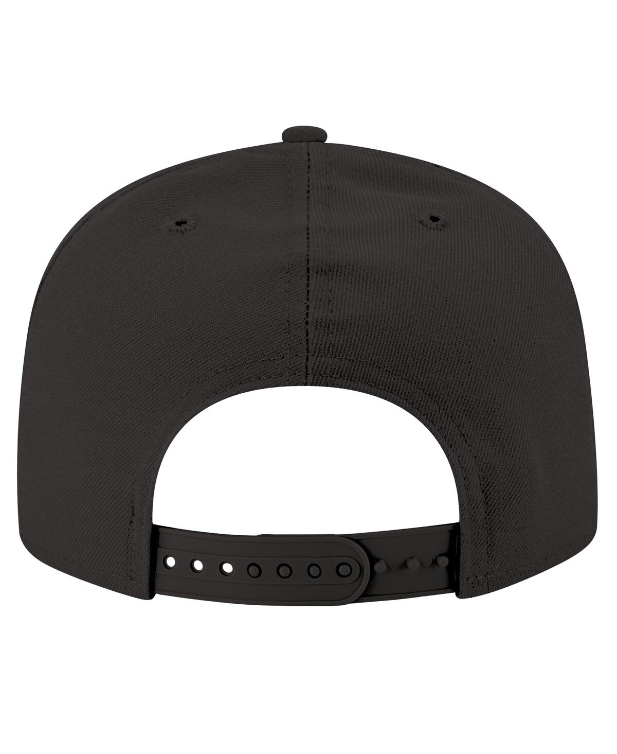 New Era Men's And Women's Eclipse Black Golden State Valkyries Logo 9fifty Snapback Hat In Black