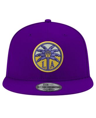 Men's and Women's Purple Los Angeles Sparks Logo 9FIFTY Snapback Hat