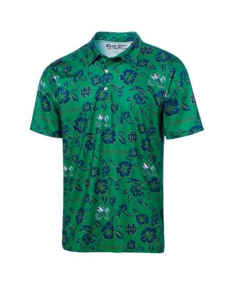Men's Green Notre Dame Fighting Irish Performance Polo Shirt