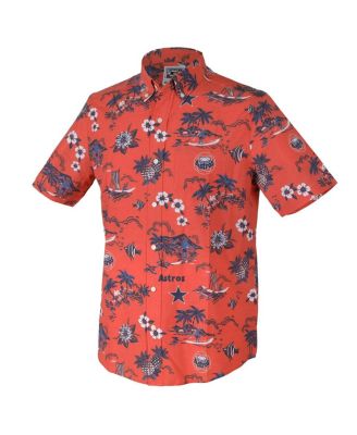 Men's Orange Houston Astros Kekai Button-Down Shirt