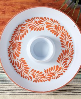 Melamine Chip & Dip Platter, 16"