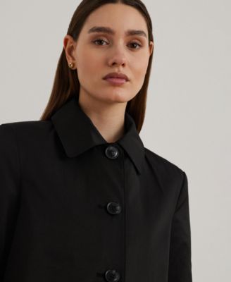 Womens Hooded A-Line Raincoat