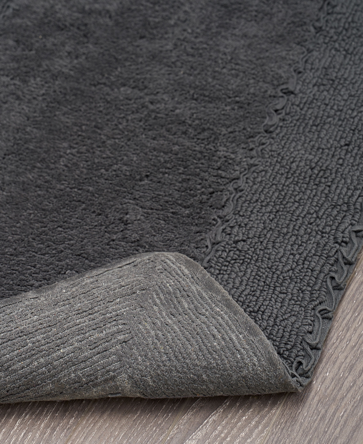Laura Ashley Cotton Ruffled Bath Rug, 27" X 45"