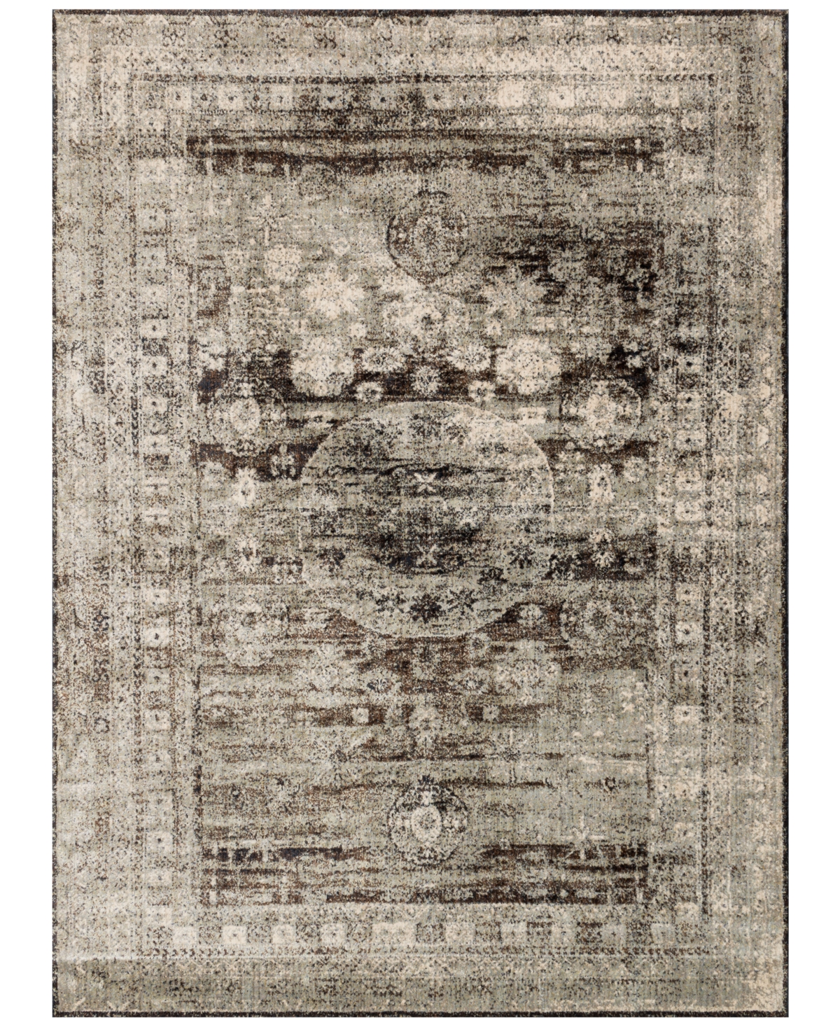 Loloi Anastasia Af-03 3'7in x 5'7in Area Rug - Granite