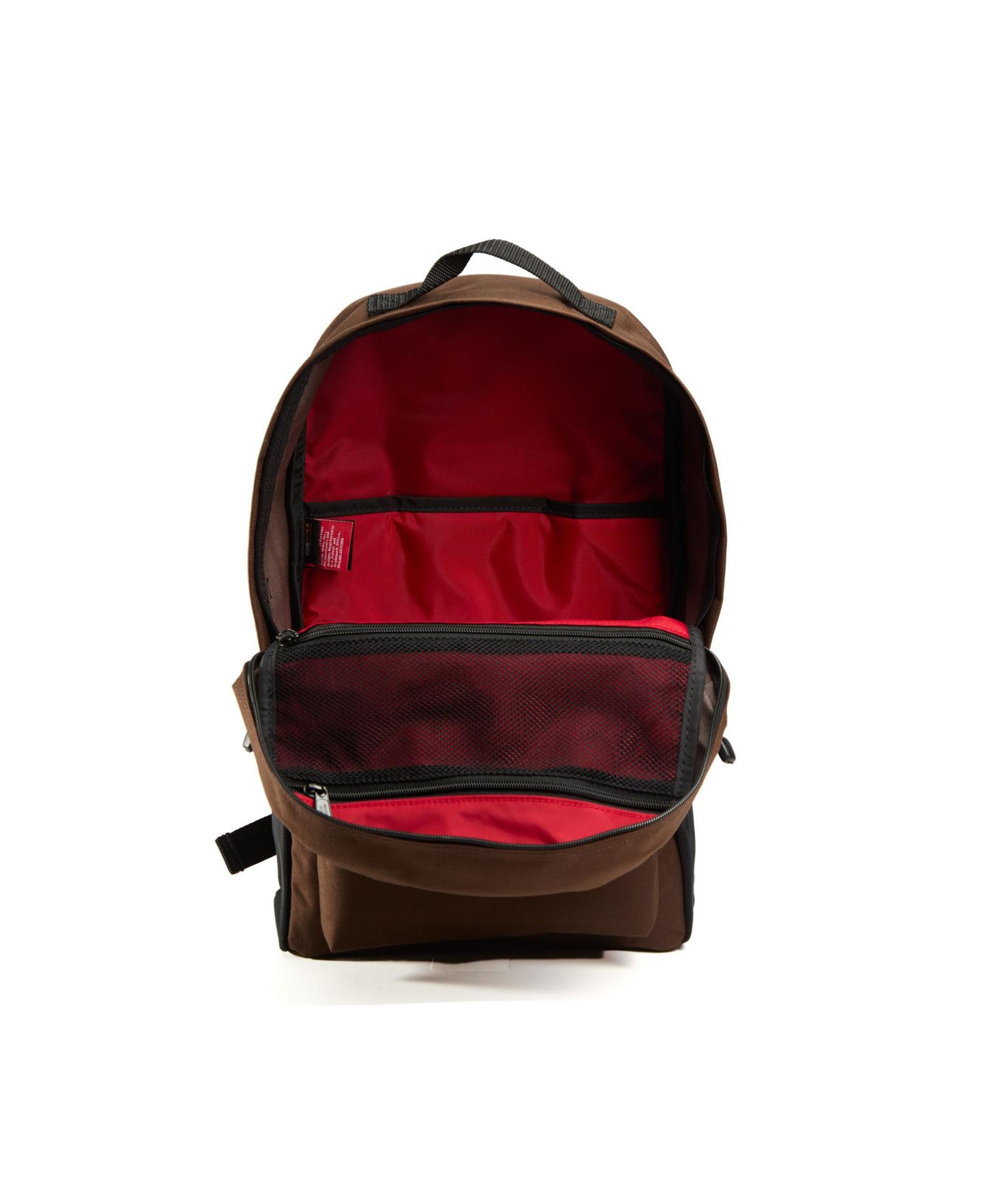 Рюкзак Manhattan Portage Knickerbocker Medium Canvas, цвет: Тёмный коричневый — фото 4