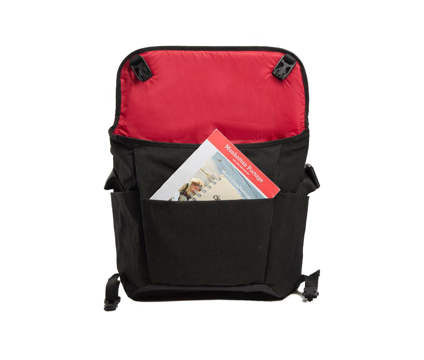 Женская сумка Manhattan Portage Redux X-Large Messenger, цвет: Чёрный — фото 3