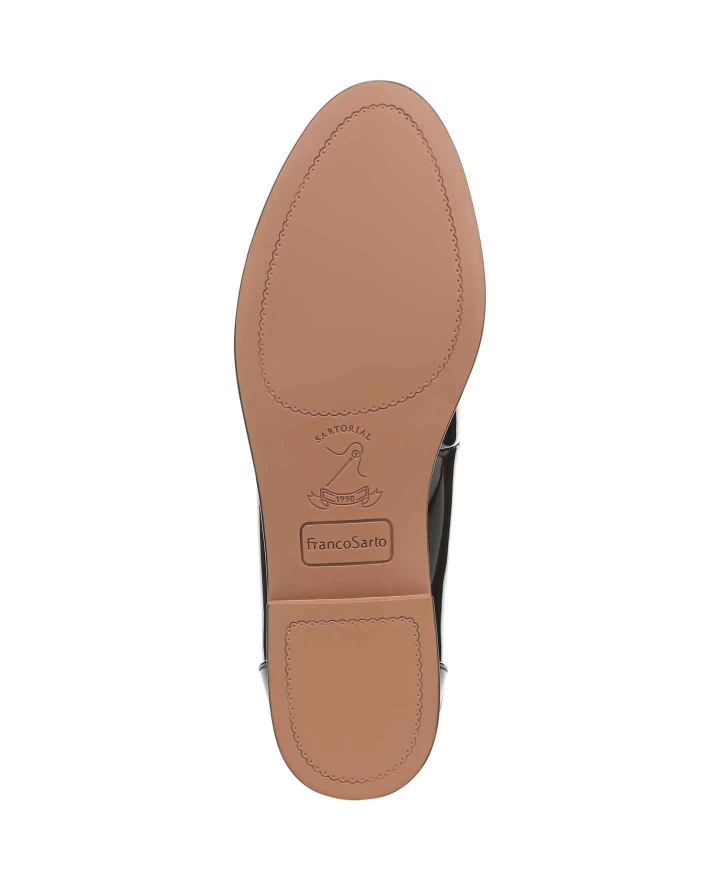Женские туфли Franco Sarto Mirabelle Almond Toe, цвет: Чёрный лаковая искусственная кожа — фото 5