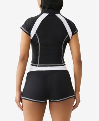 Women's SS French Terry Zip Up Jacket
