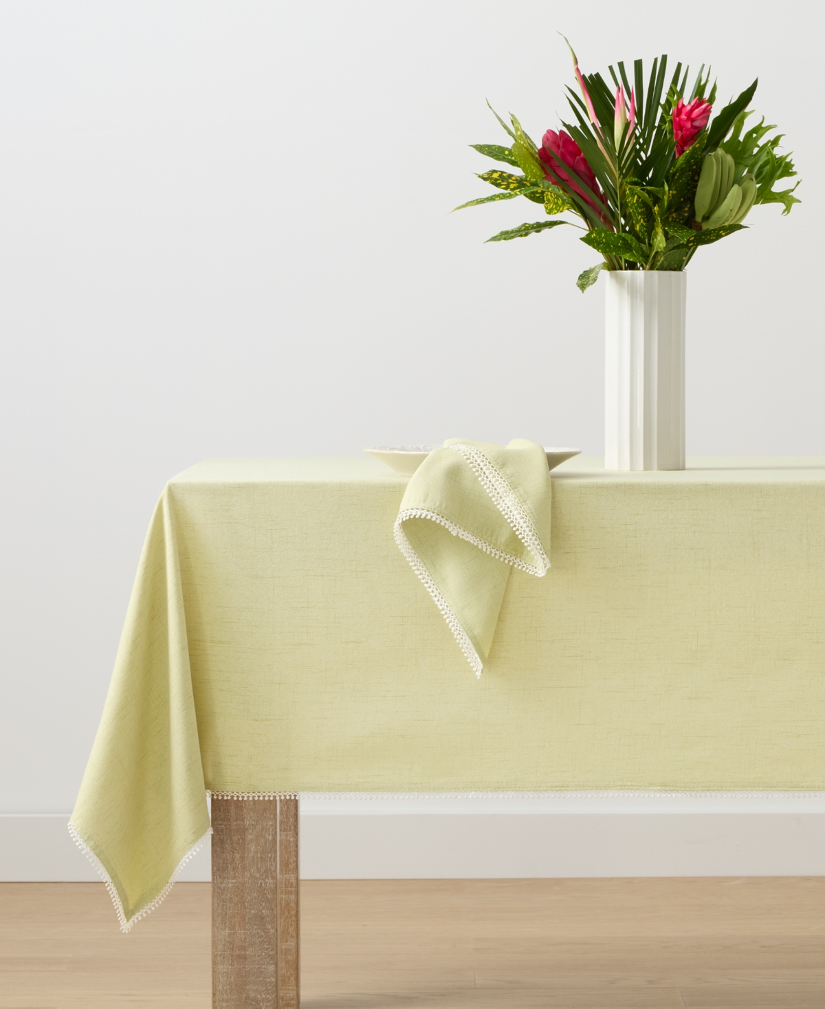 Lenox French Perle Tablecloth, 52" x 70"